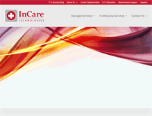 Tablet Screenshot of incaretechnologies.com